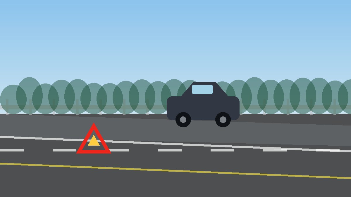 云阳道路故障安全等待现场图